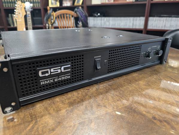 QSC 2450a POWER AMP - $420 (Lake Ridge)63471266273539121