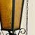 Vintage Mid-Century Modern Amber Glass and Iron Spanish Swag Lamp 3 thumbnail