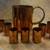 CHRISTMAS Mid Century Ozeline's COPPER Egg Nog Set 1 thumbnail