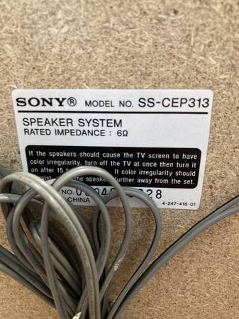 Sony CMT-EP313 Receptor con Lector de CD - $60 (Inwood / Wash Hts)63436940615555124