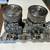 Offenhauser intake 5587 dual quad w two edelbrock carbs olds 307-403 1 thumbnail
