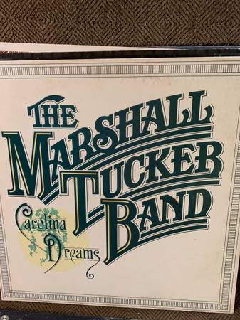 LP ALBUMS-MARSHALL TUCKER-NRPS-ASLEEP AT THE WHEEL-AXTON-OUTLAWS-ROWAN 1