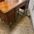 Vintage antique walnut Victorian desk 5 thumbnail