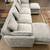 Like New - U shape sectional Sofa / Couch - Light Grey 2 thumbnail