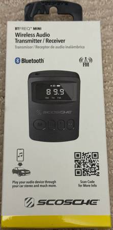 Scosche BTFreq™ Mini Wireless Bluetooth/ FM Audio Transmitter/Receiver 1