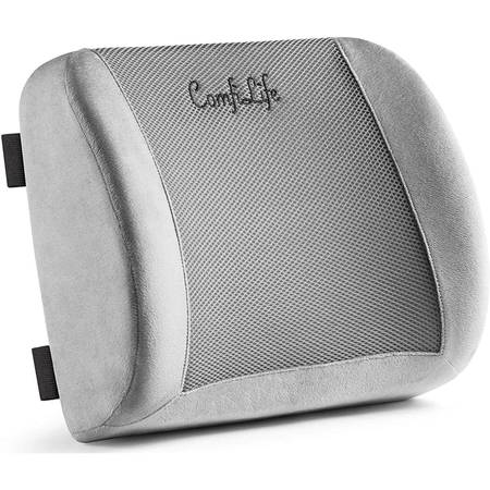 ComfiLife Memory Foam Lumbar Pillow with 3D Mesh and Adjustable Strap 1