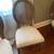4 RESTORATION HARDWARE VINTAGE OVAL CANE BACK DINING CHAIRS BROWN OAK 5 thumbnail