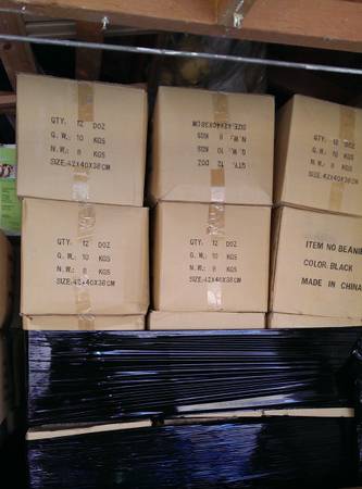 WHOLESALE  35 cases of BEAR beanies 1