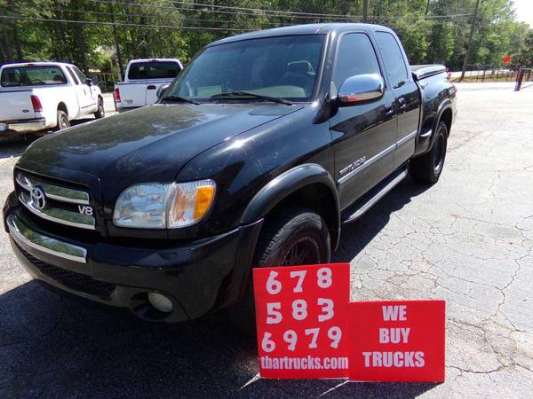 2003 TOYOTA TUNDRA SR5 4X4 ACCESS CAB STEPSIDE FOUR WHEEL DRIVE - $6,900 (locust grove)63620223709825120