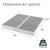 Zinus Queen Bifold Box Spring New in Box, Great Price for Less 2 thumbnail
