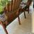 Vintage 2 Chairs Joined by Table (Adirondack Cedar?) 71"W Plus ALL... 9 thumbnail