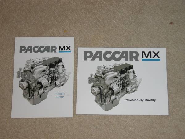 Paccar Heavy Duty Semi Truck Brochures 1