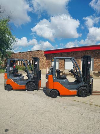 5000 LB. Capacity 3 Tier Propane Forklift 1