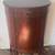 Mahogany 1920’’s  Demilune Half Moon Cabinet 22x11x32 3 thumbnail