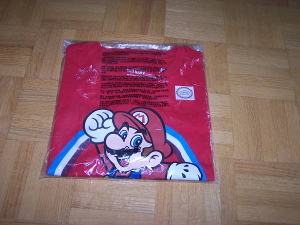 SUPER MARIO GAME CHANGER T-SHIRT - KIDS XL - Old Navy 1