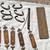 antique brass DOOR HANDLE dresser drawer pulls handles plate faceplate 2 thumbnail