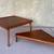 Mid Century Modern 2-Tier Corner Table 3 thumbnail