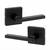 2 sets 'Kwikset' Lever Door passage handles: Black 1 thumbnail