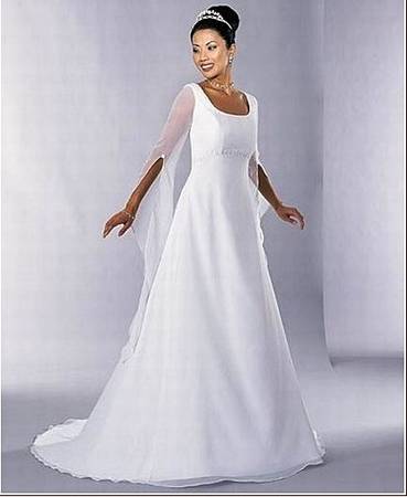 Renaissance Wedding Dress Bridal Gown 22w Long Sleeve NWT