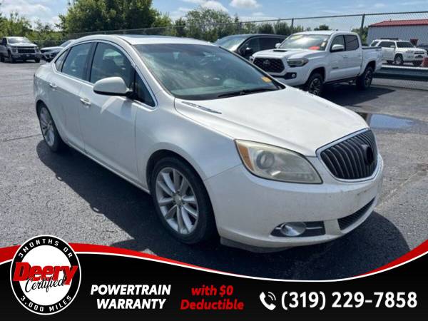 Used 2012 Buick Verano Leather Group White Diamond Clearcoat 1