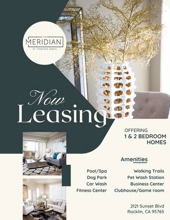 SPACIOUS 2BED/2BATH CALLING YOUR NAME! CALL THE MERIDIAN TODAY! 1