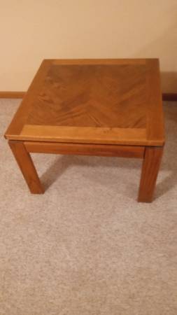 Wood End Table 1