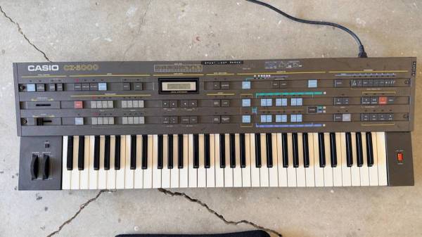 Casio CZ-5000, 1980s synth 1