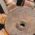 MASSIVE HEAVY ANTIQUE SHIP'S WHEEL 46" BY 3" THICK 2 thumbnail