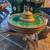 Vintage 18 inch Malachite Obelisk Pair and Inkwell 11 thumbnail