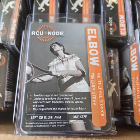 ACU+NODE ELBOW STRAPS. FULL CASE OF 54!!! GREAT FOR RESELLERS OR RETAI 1