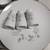 New 32 Pcs 1960 Noritake Rosay 6216 Fine China Dinner Salad Plates set 10 thumbnail