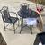 Wrought Iron 3pc Bistro or patio set 1 thumbnail