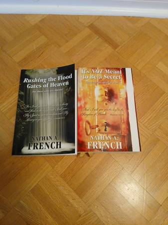2 - NATHAN FRENCH softcovers books- Gates Of Heaven 1
