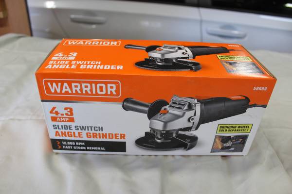 Warrior Angle Grinder 4.3 AMP 12,000 RPM 1