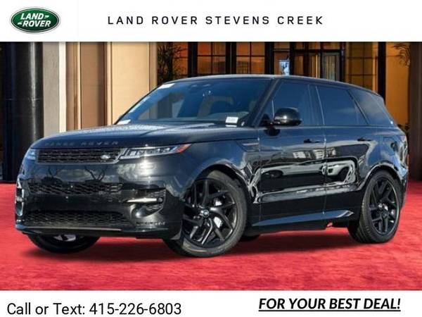 2025 Land Rover Range Rover Sport Plugin Hybrid suv Santorini Black 1