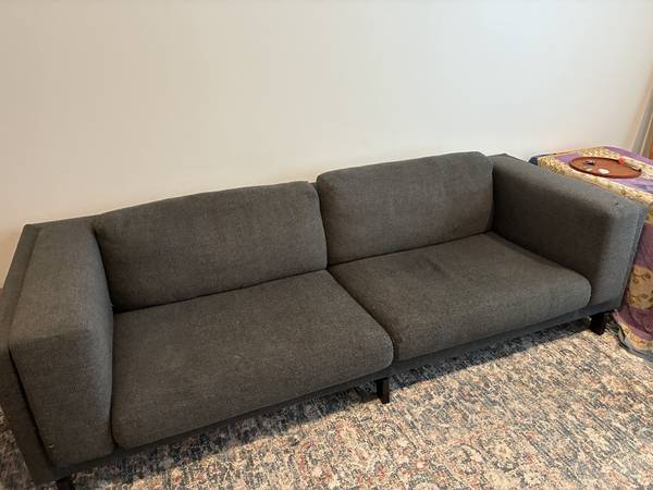 Ikea cough with removeable cover - 98" long by 37" deep 1