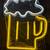 Wanxing USB-Powered Neon LED Beer Mug Wall Light 4 thumbnail