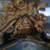 Decorative Chinoiserie Gold Gilt and Black Asian wooden Wall mirror 2 thumbnail