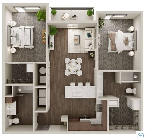Large Top Floor Lake Front 2 Bedroom Apartment Unit 2311 1