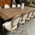 Salvage Wood Coastal Dining Tables - Rectangles, Rounds In Many Sizes 13 thumbnail