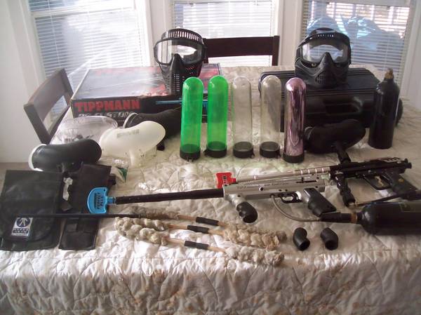 2 Paintball Markers & Accessories 1