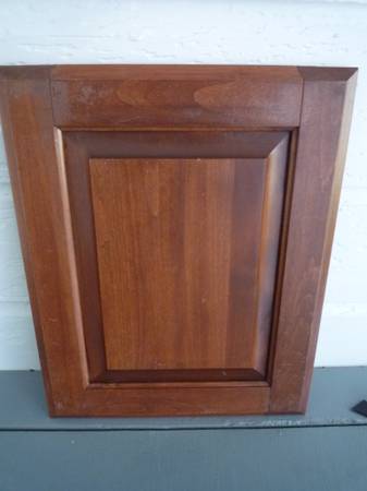 Solid Cherry Cupboard Cabinet Panel Door 16.5" x 13.375" 1