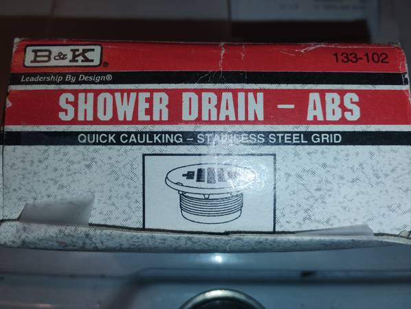 Bk brass shower drain 1
