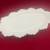 VtgFENTON WHITE MILK GLASS HOBNAIL OVAL/SCALLOPED COVERED BUTTER DISH 2 thumbnail