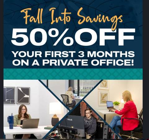 $549 Move-In Ready Private Offices & Suites – Downtown Pittsburgh! (PITTSBURGH)64013531752579123