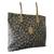 Yves Saint Laurent Dark Tan and Taupe/Gray Tote Bag Giraffe Print YSL 1 thumbnail