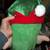 FUNNY CHRISTMAS HAT with ARMS & GLOVES  RN# 36299 W Bells Glitter 10 thumbnail