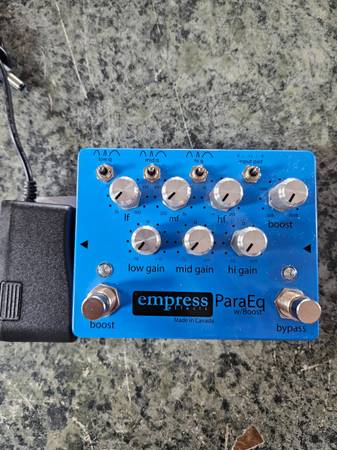 Empress Equalizer ParaEq w/boost 146761-2 1