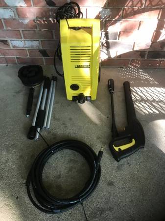 Karcher 1500 psi electric pressure washer 1