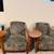 EXCELLENT  CHAIR with SIDE TABLE 3 thumbnail